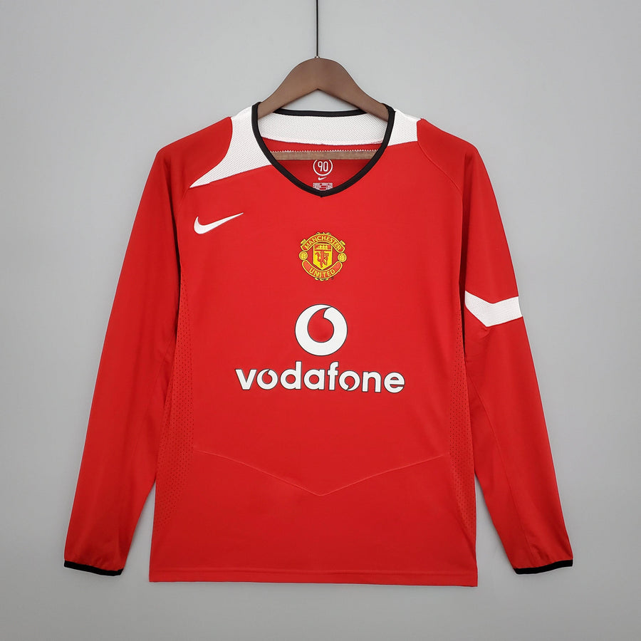 Maglia Manica Lunga Manchester United 04/06 Nike - Rosso