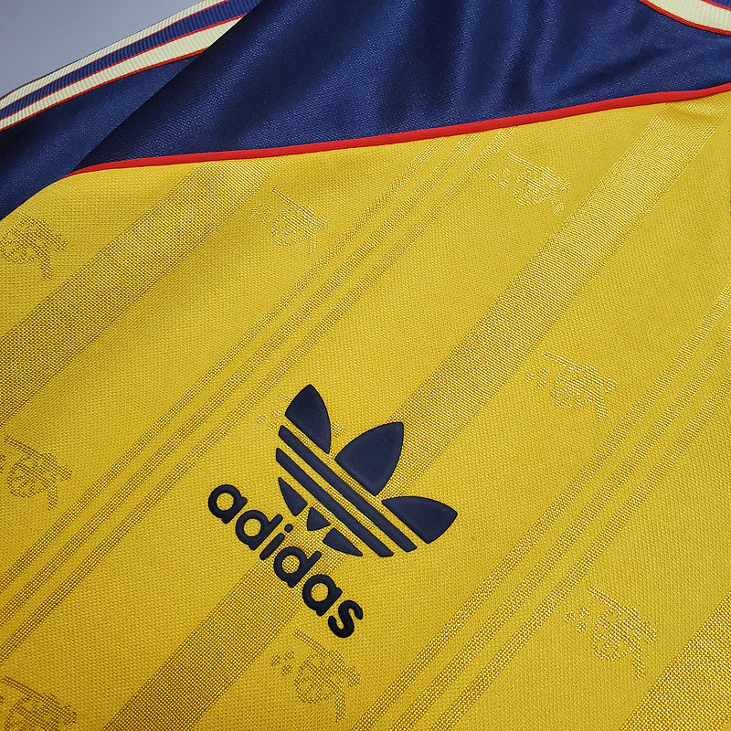 Maglia Arsenal Retro 1988/1989 Gialla - Adidas