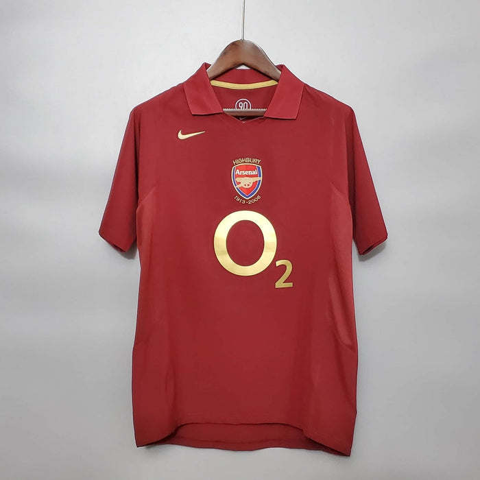 Maglia Arsenal Retro 2005/2006 Bordeaux - Nike