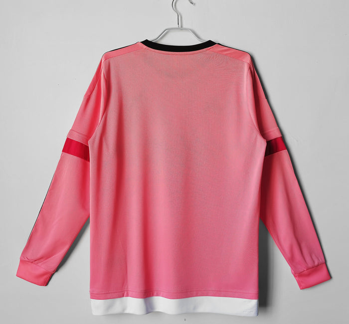 Maglia da Juventus 2015 Retro  Manica Lunga - Rosa