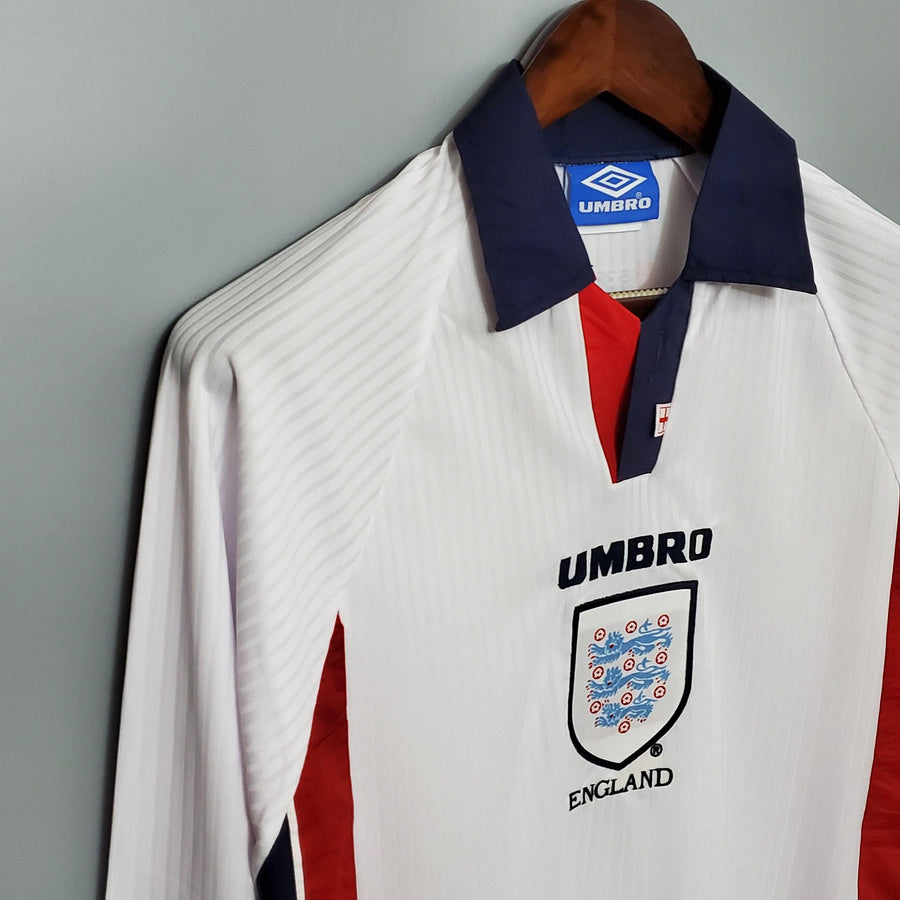 Maglia Manica Lunga Nazionale Inghilterra 1998 Umbro - Bianco