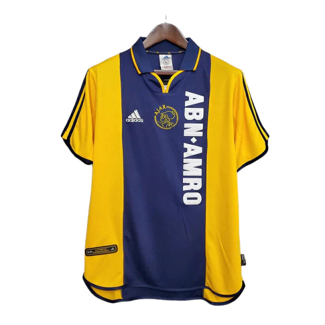 Maglia Ajax Retro 2000/2001 Blu e Gialla - Adidas