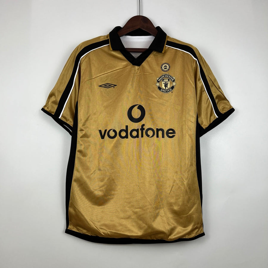 Maglia Retro Manchester United Edizione 100 Anos, Double Face