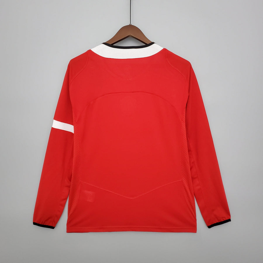 Maglia Manica Lunga Manchester United 04/06 Nike - Rosso