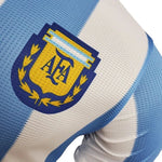 Maglia Argentina Retro 1986 Blu e Bianca - Le Coq