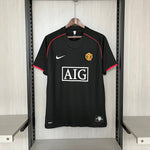 Maglia Manchester United 2007/08 - Retro Maschile - Nera