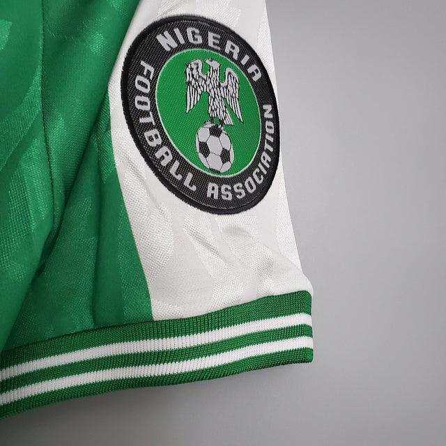 Maglia Nigeria Retro 1996 Verde e Bianca - Nike