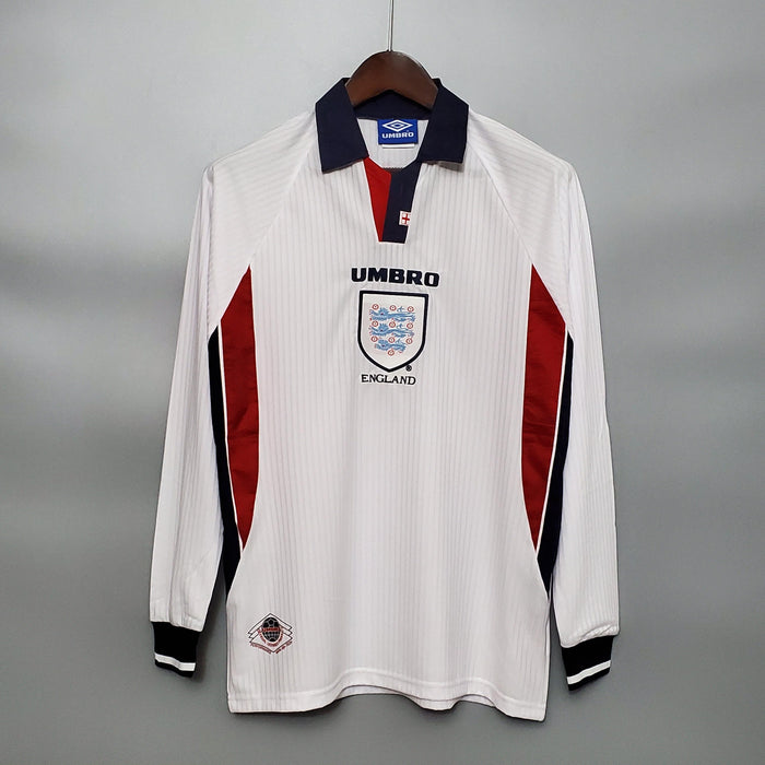 Maglia Manica Lunga Nazionale Inghilterra 1998 Umbro - Bianco