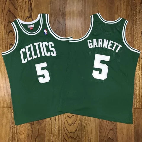Canotta NBA Boston Celtics Edizione 2007-2008 Mitchell & Ness Authentic Garnett 5 - Verde