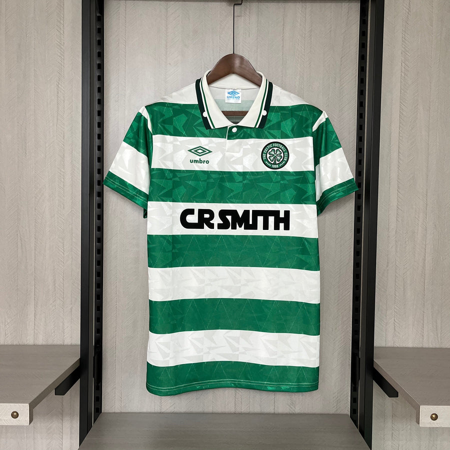 Maglia Celtic Retro 1987/1989 Verde e Bianca - Umbro