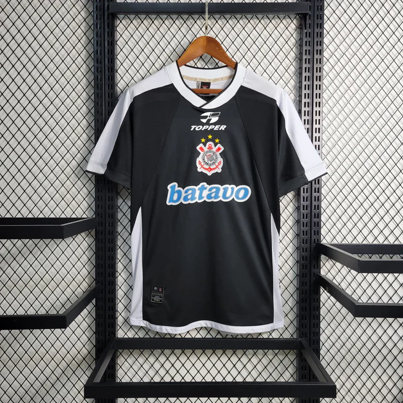 Maglia Corinthians 2000 Retro Nera