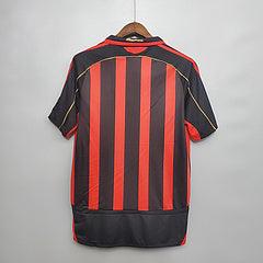 Maglia Milan Retro 2006/2007 Rossa e Nera - Adidas