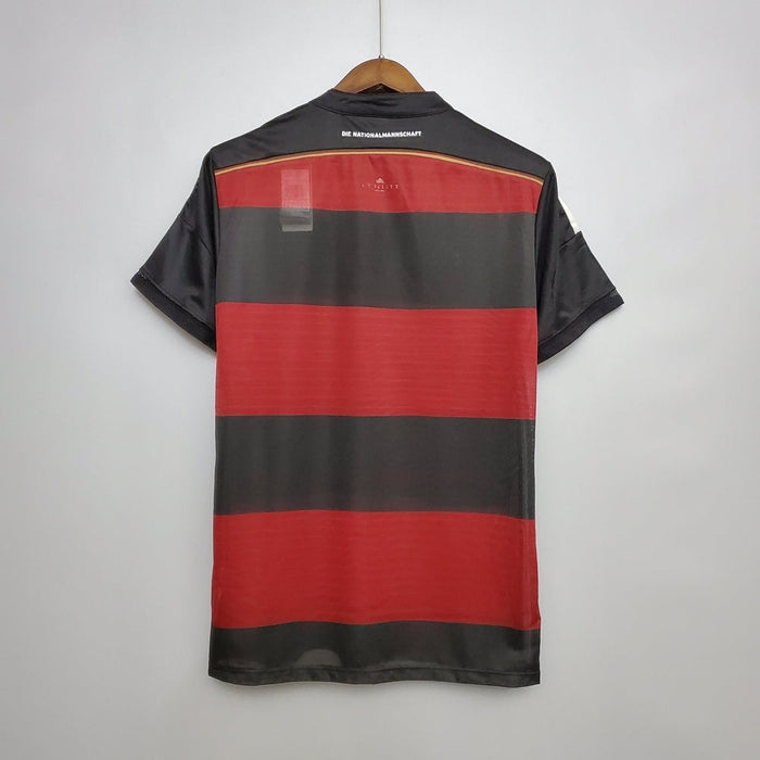 Maglia Germania Retro 2014 - Adidas - Nero e Rosso