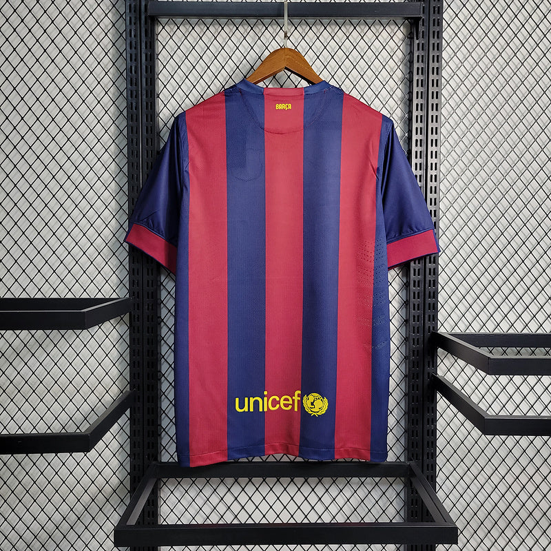 Maglia Barcelona Retro 2015 Blu e Granata - Nike