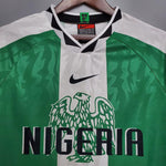 Maglia Nigeria Retro 1996 Verde e Bianca - Nike