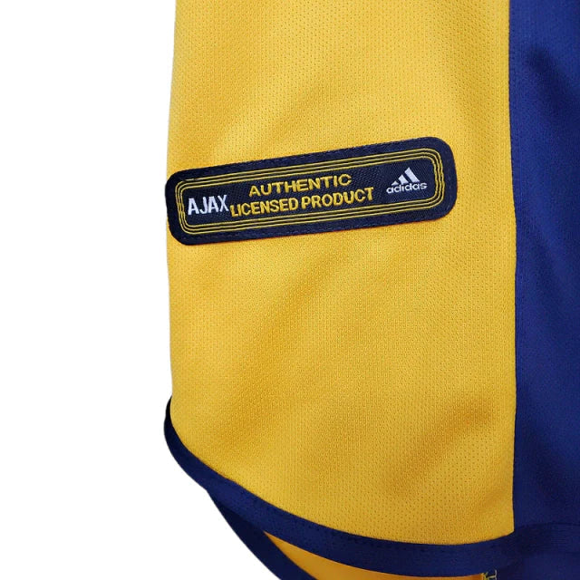 Maglia Ajax Retro 2000/2001 Blu e Gialla - Adidas