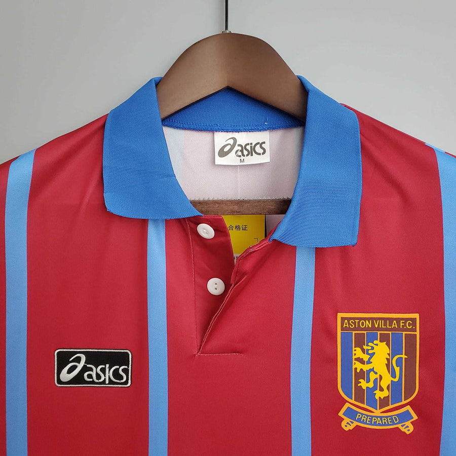 Maglia Aston Villa Retro 1993/1995 Rossa - Asics