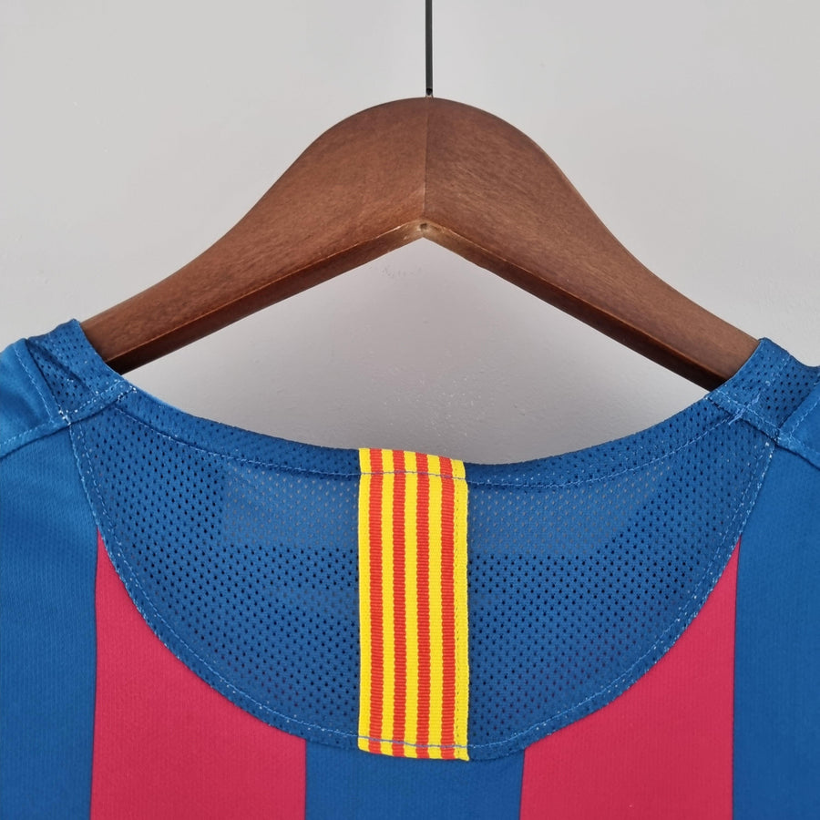 Maglia Manica Lunga Barcelona 05/06 Nike - Granata