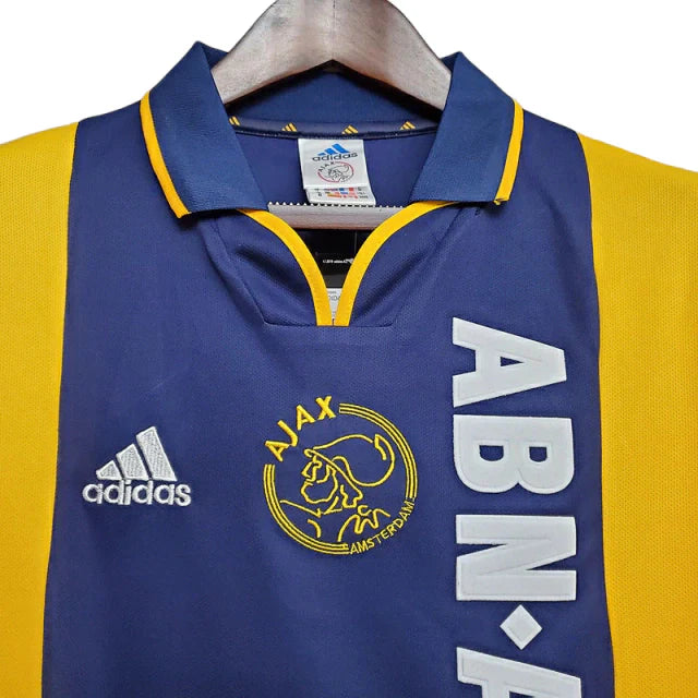 Maglia Ajax Retro 2000/2001 Blu e Gialla - Adidas