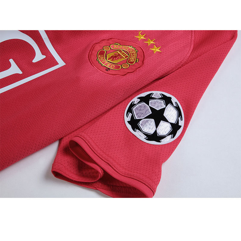 Maglia Manchester United 2007/08 - Retro Maschile - Rosso