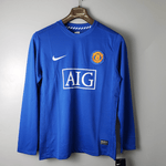 Maglia Manica Lunga Manchester United 07/08 Nike - Blu