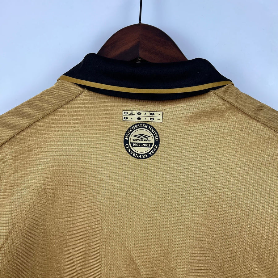 Maglia Retro Manchester United Edizione 100 Anos, Double Face