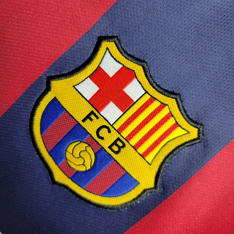 Maglia Barcelona Retro 2015 Blu e Granata - Nike