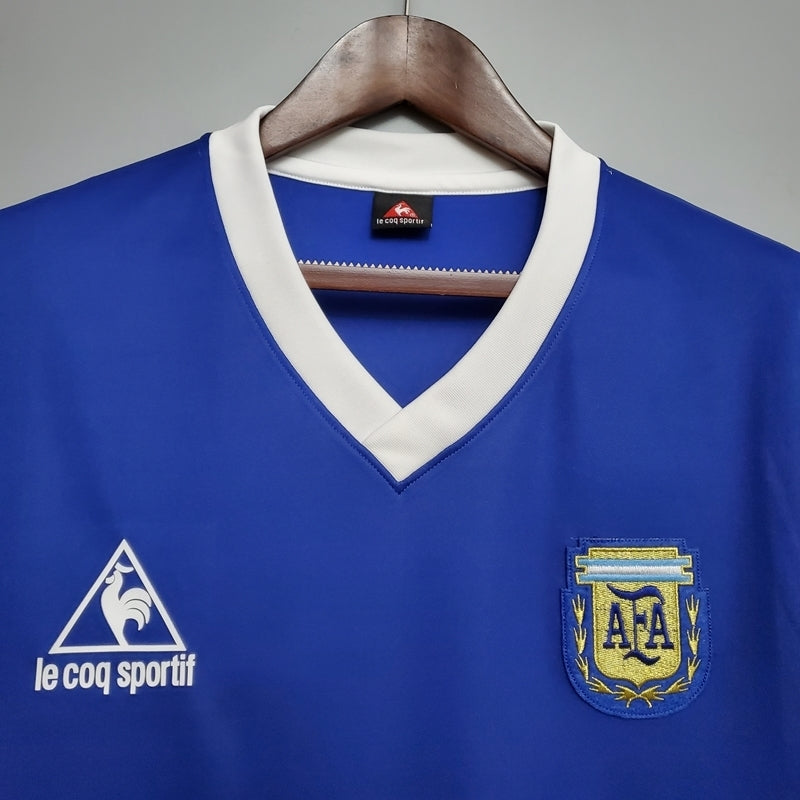 Maglia Argentina Retro 1986 Blu - Le Coq Sportif