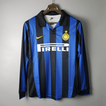 Maglia Manica Lunga Inter de Milão I 1998 Nike - Blu